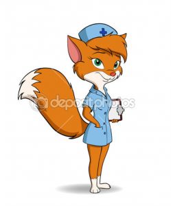 depositphotos_6420685-Cute-fox-nurse-in-uniform